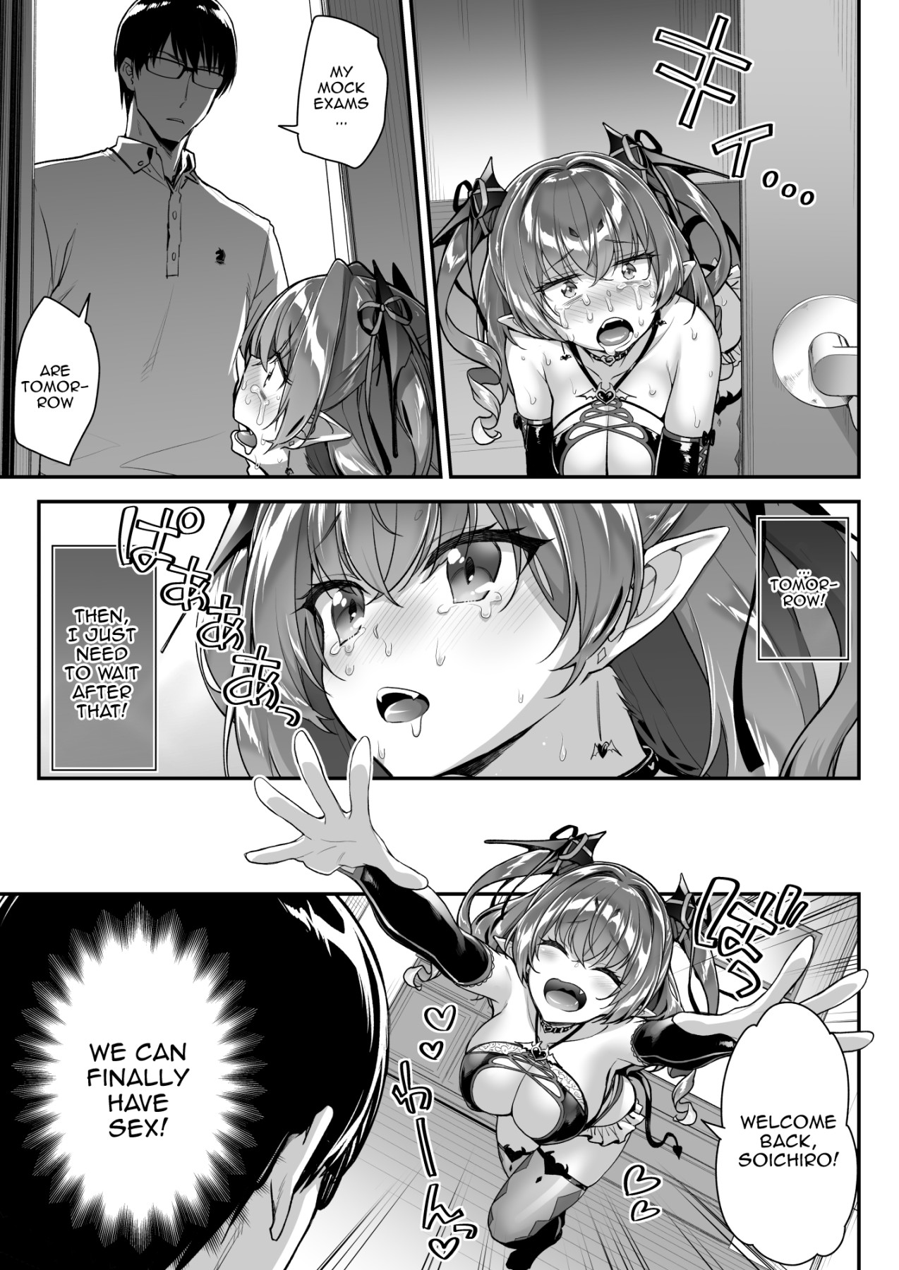 Hentai Manga Comic-This Small Fry Succubus-chan Wants Your Sperm!-Read-20